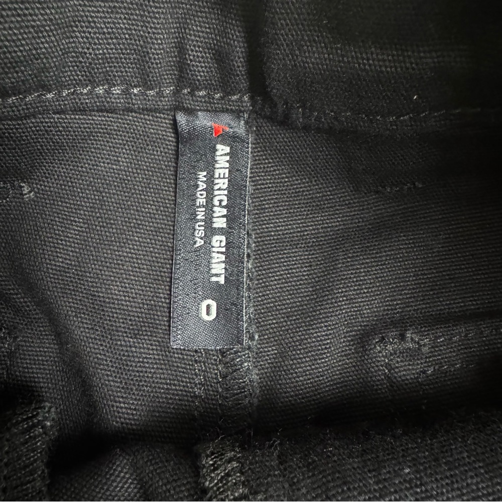 NEW American Giant Women's Black Wide Leg Pants — Business Casual Work Size 0 - Picture 7 of 9